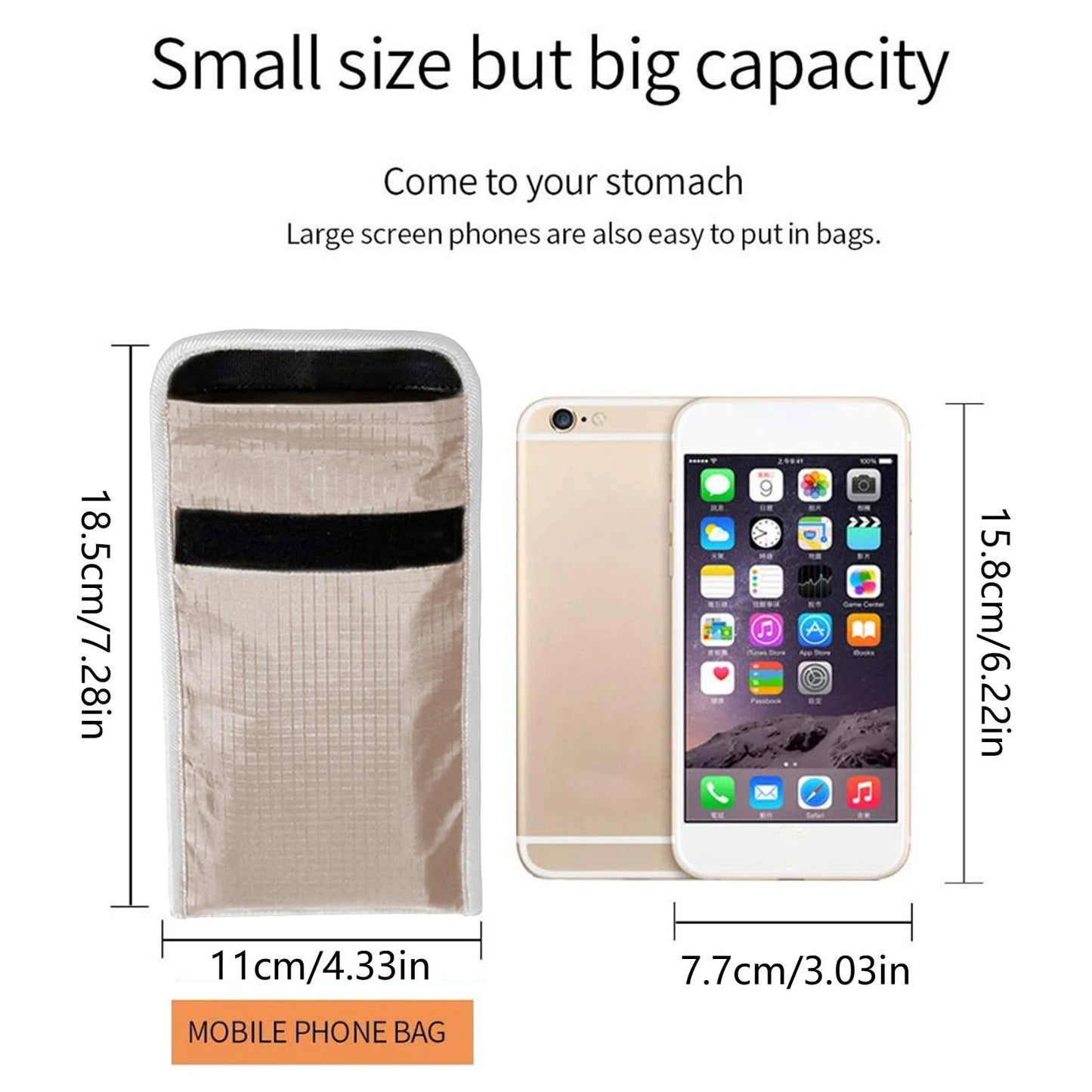 Faraday Phone Pouch – Block Signals & Enjoy Uninterrupted Sleep