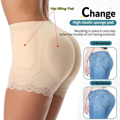 Padded Booty-Lifting Shapewear Shorts – Instant Natural Lift 💕