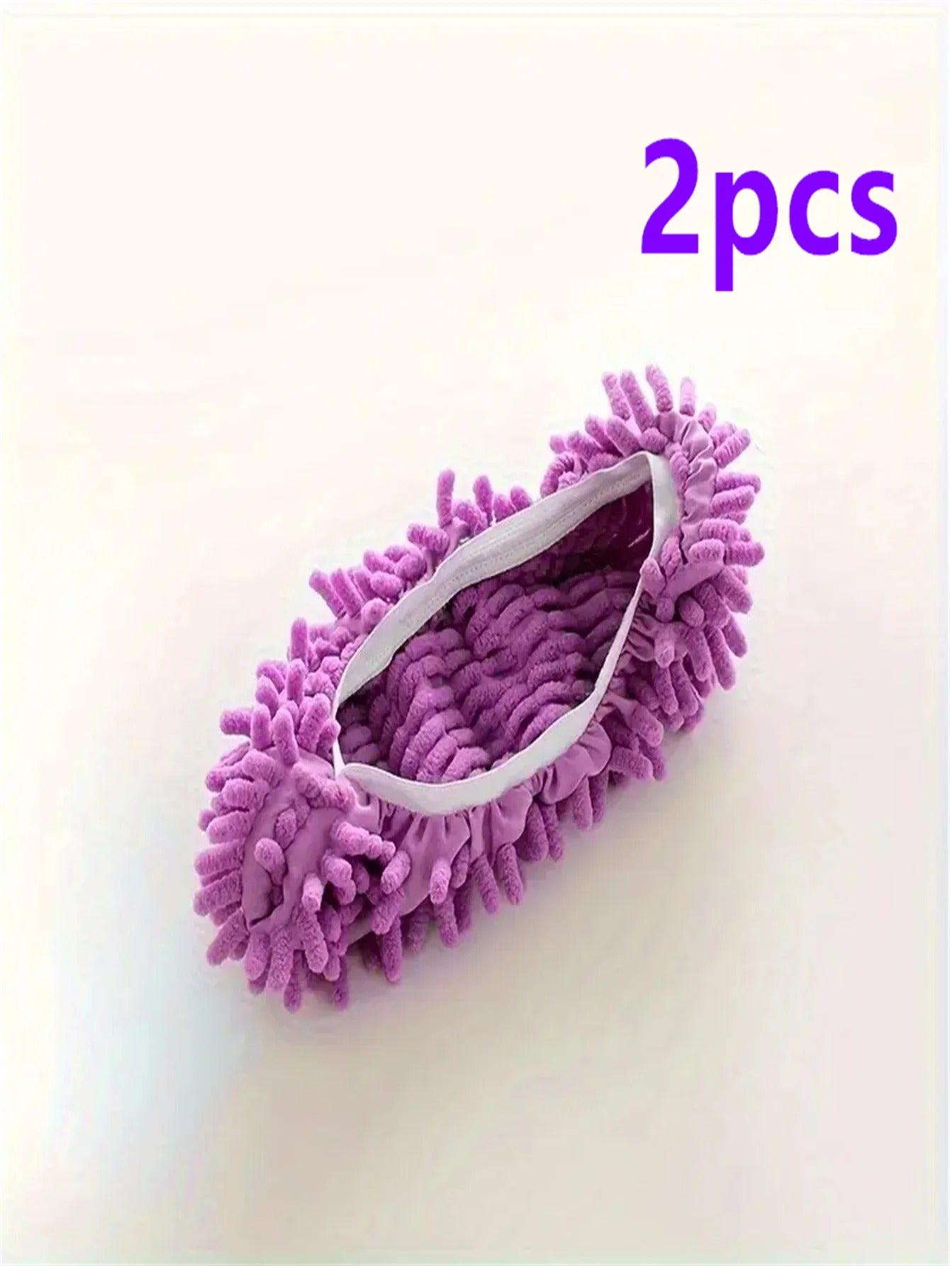Lazy Mop Slippers – 2pcs Washable Floor Cleaning Shoe Covers