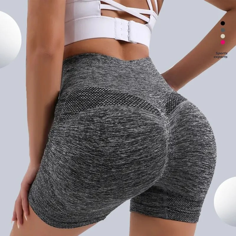 Viral Scrunch Butt Shorts – High-Waist Booty Lift & Tummy Control