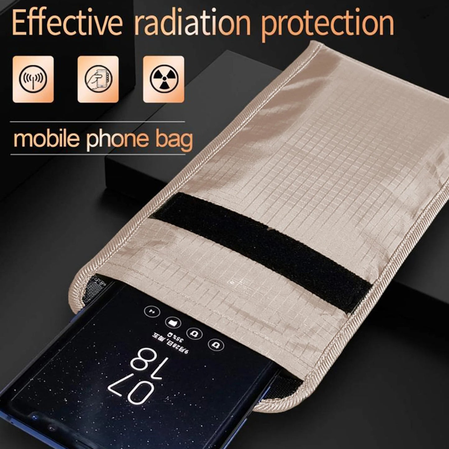Faraday Phone Pouch – Block Signals & Enjoy Uninterrupted Sleep
