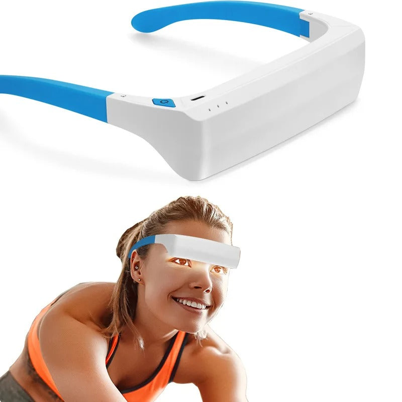 SAD Light Therapy Glasses – Portable Bright Light for Mood & Energy