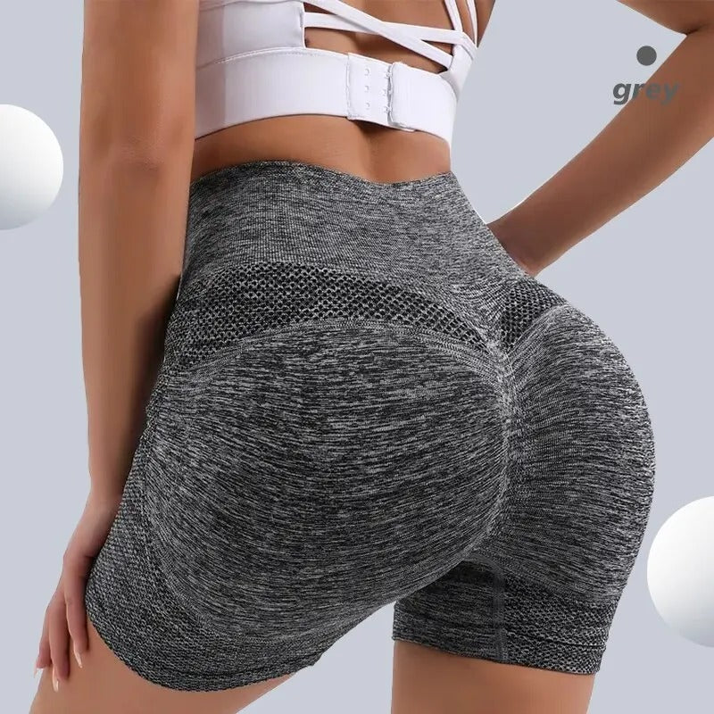 Viral Scrunch Butt Shorts – High-Waist Booty Lift & Tummy Control