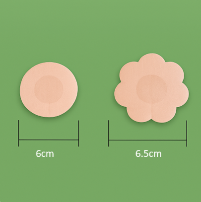 Invisible Nipple Covers – Round & Floral Shapes